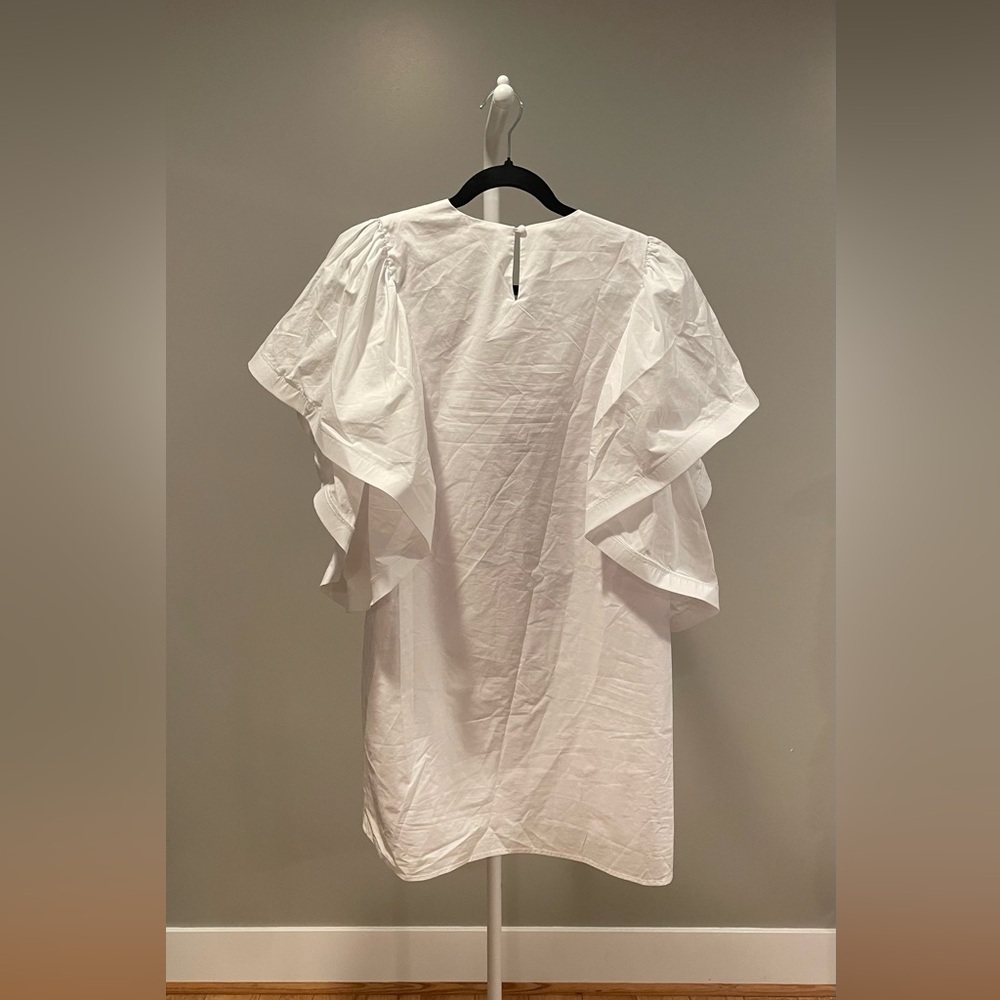 Gracia Women’s White Butterfly Dress Size Small - Picture 4 of 4